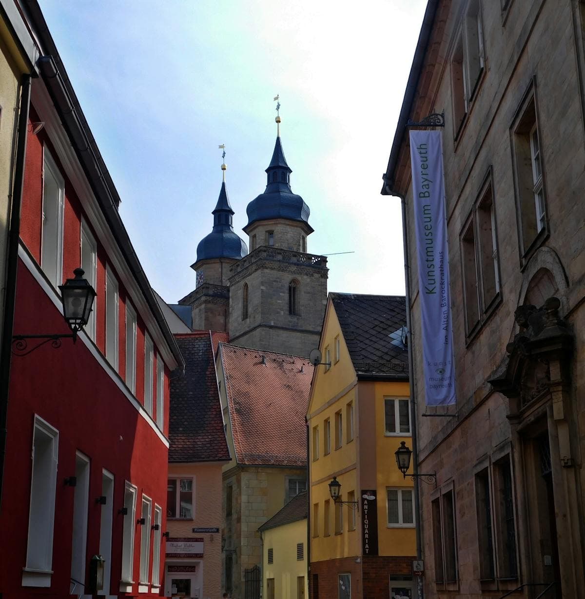 Church gathering exterior